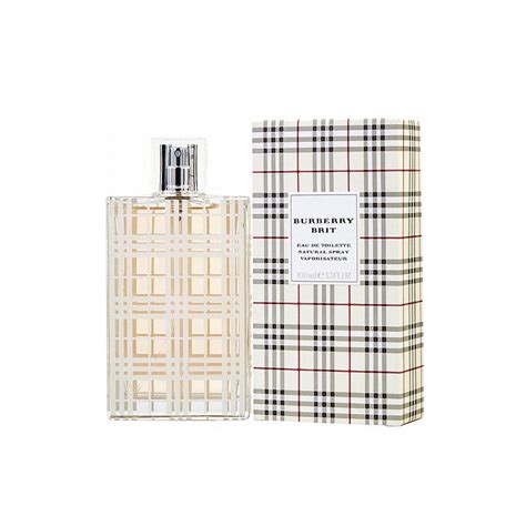 burberry brit for woman eau de toilette 100 ml|burberry brit fragrantica.